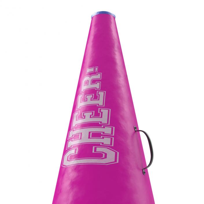 3D Cheerleader Megaphone Pink