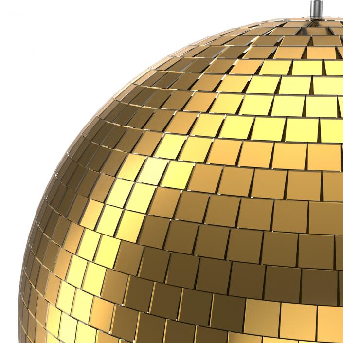 3D model Disco Ball Gold