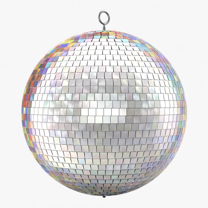 3D Disco Ball Rainbow model