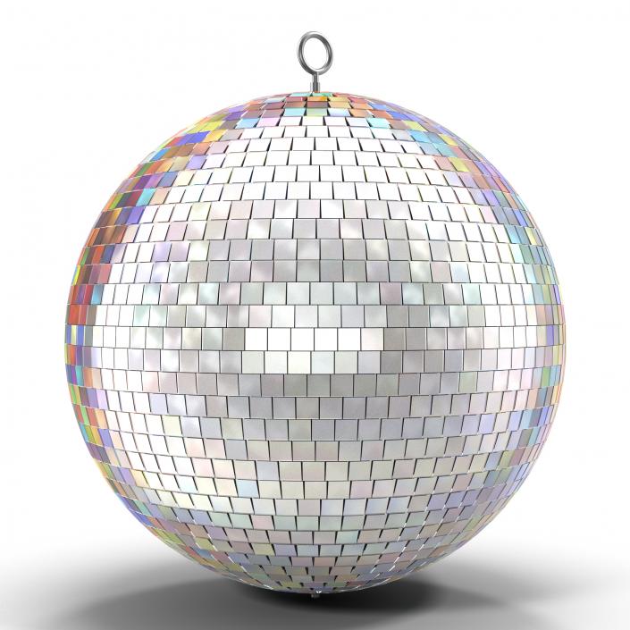 3D Disco Ball Rainbow model