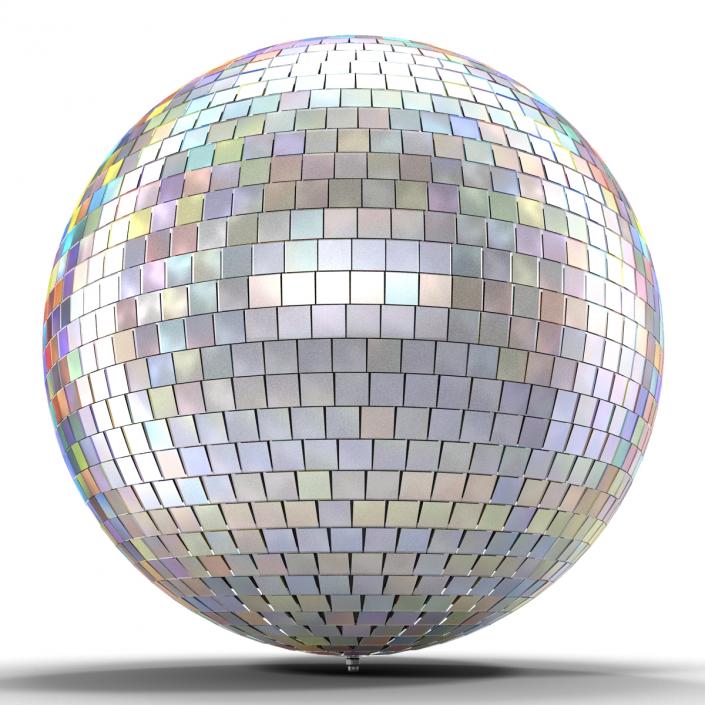 3D Disco Ball Rainbow model