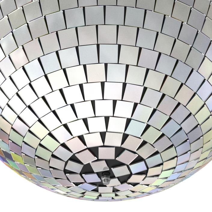 3D Disco Ball Rainbow model