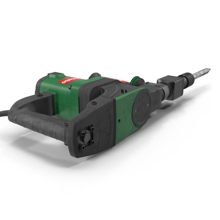 3D Electric Demolition Jack Hammer Metabo model