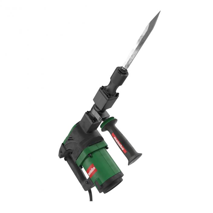 3D Electric Demolition Jack Hammer Metabo model