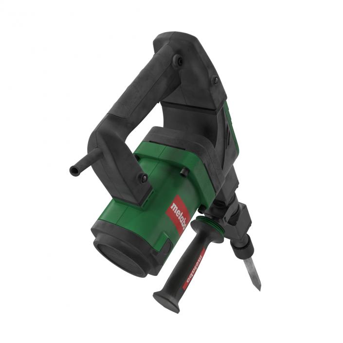 3D Electric Demolition Jack Hammer Metabo model