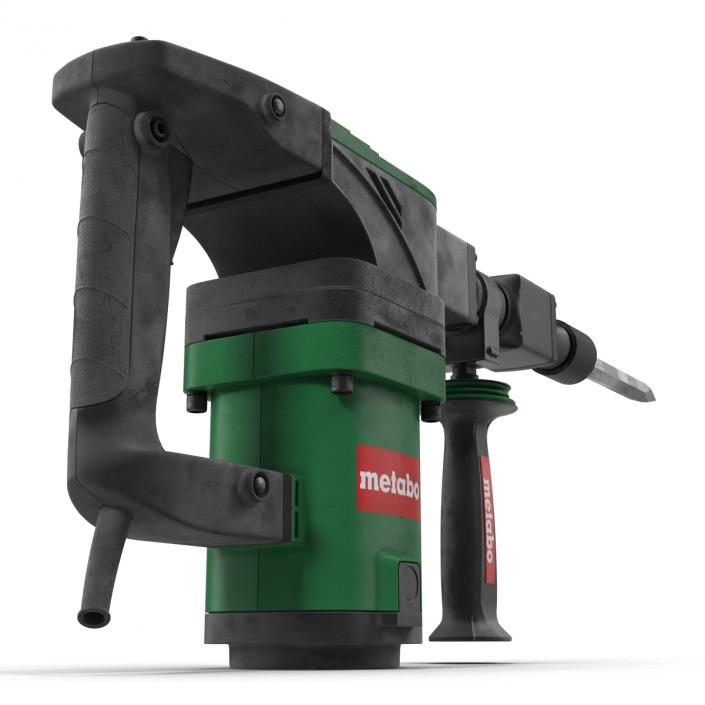 3D Electric Demolition Jack Hammer Metabo model