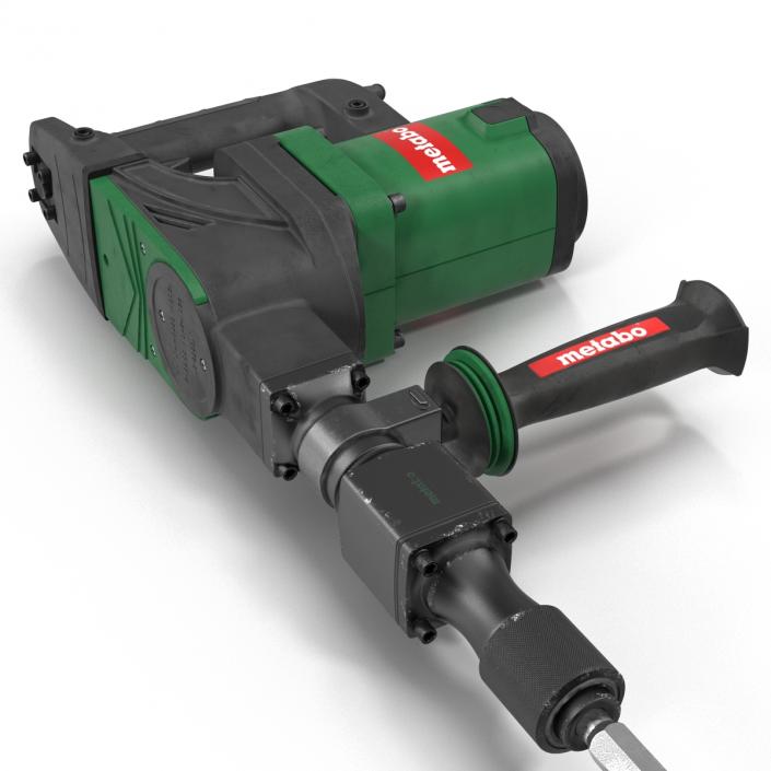 3D Electric Demolition Jack Hammer Metabo model