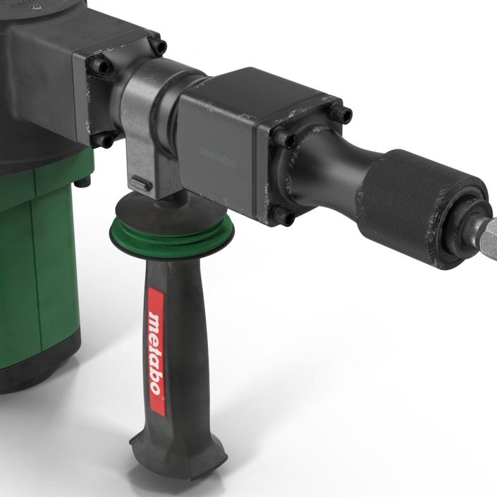 3D Electric Demolition Jack Hammer Metabo model