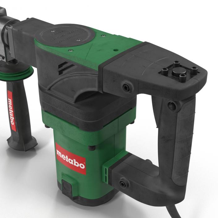 3D Electric Demolition Jack Hammer Metabo model