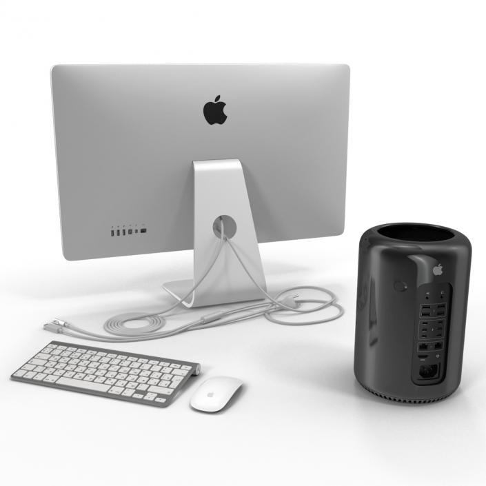 Apple Mac Pro Collection 3D model