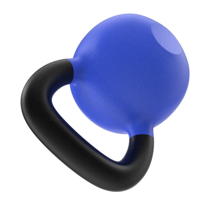 Kettlebell 2 Blue 3D