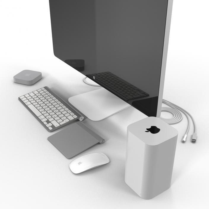 Apple Computer Accessories 3D Models Collection 2 3D model