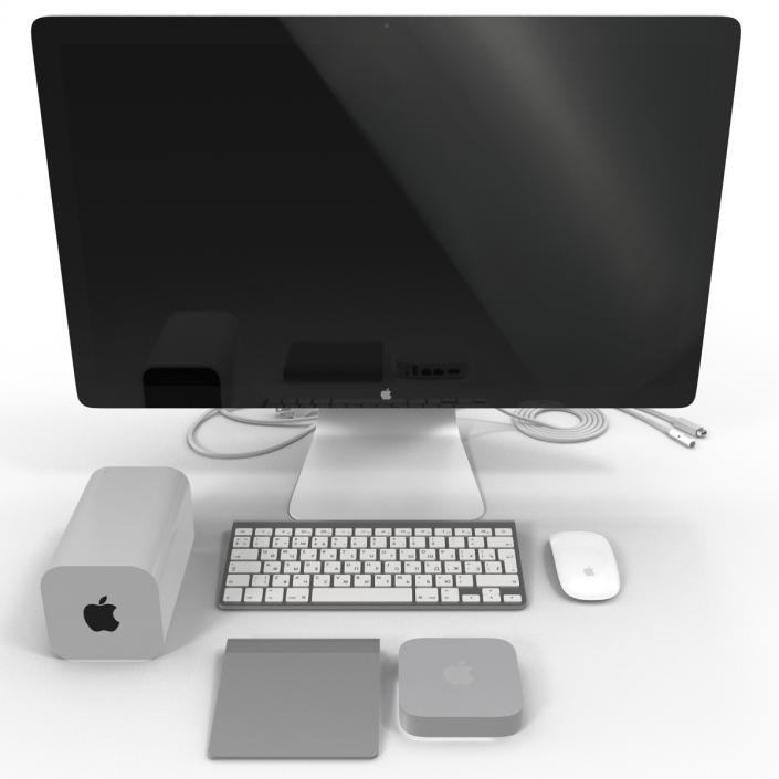 Apple Computer Accessories 3D Models Collection 2 3D model