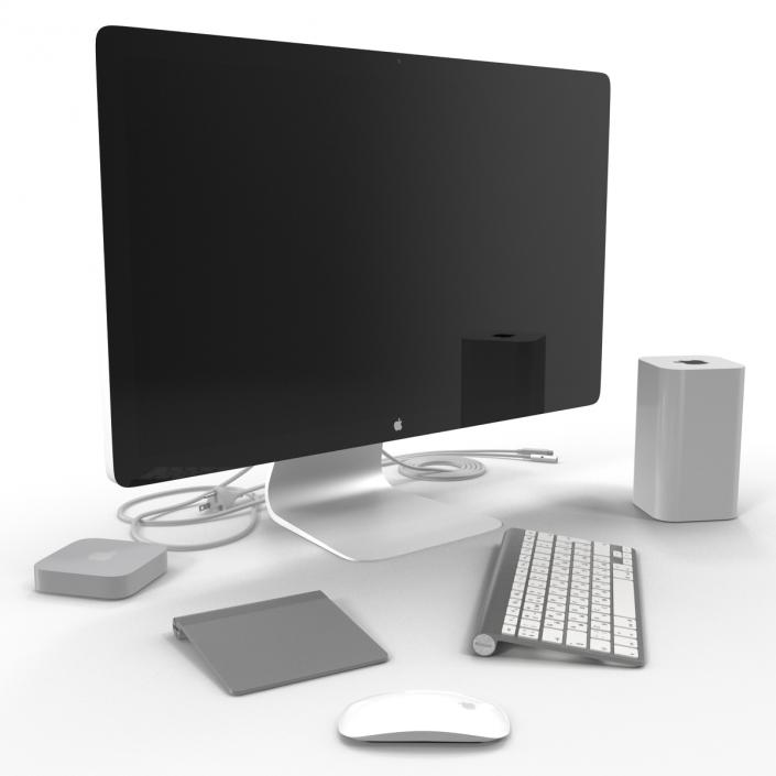 Apple Computer Accessories 3D Models Collection 2 3D model