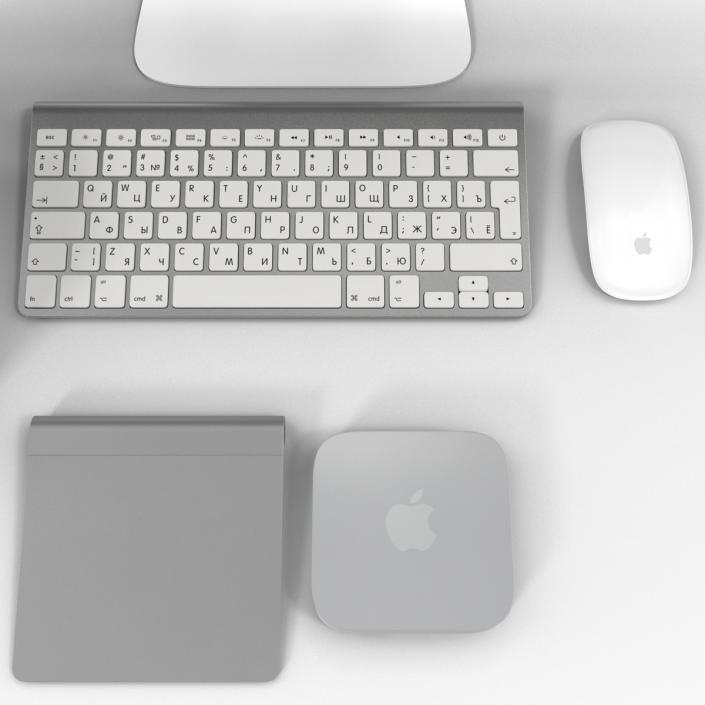 Apple Computer Accessories 3D Models Collection 2 3D model