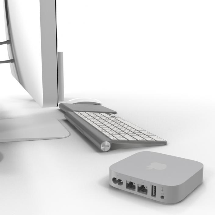 Apple Computer Accessories 3D Models Collection 2 3D model