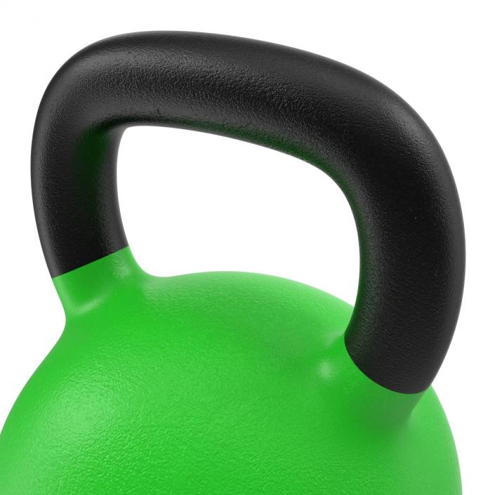 3D Kettlebell 2 Green model