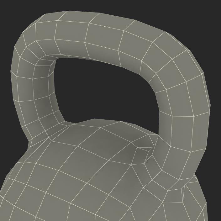 3D Kettlebell 2 Green model