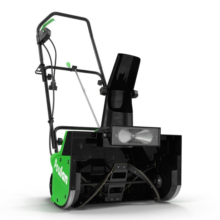 Electric Snow Blower Poulan 3D