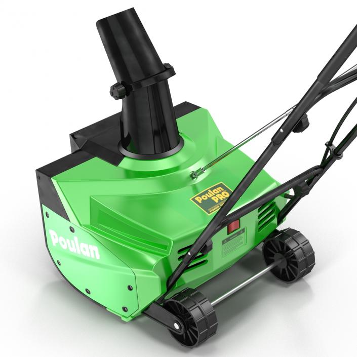 Electric Snow Blower Poulan 3D