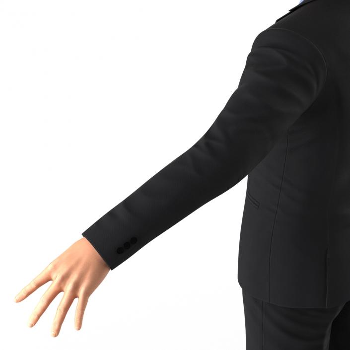 Asian Businessman Rigged 3D model