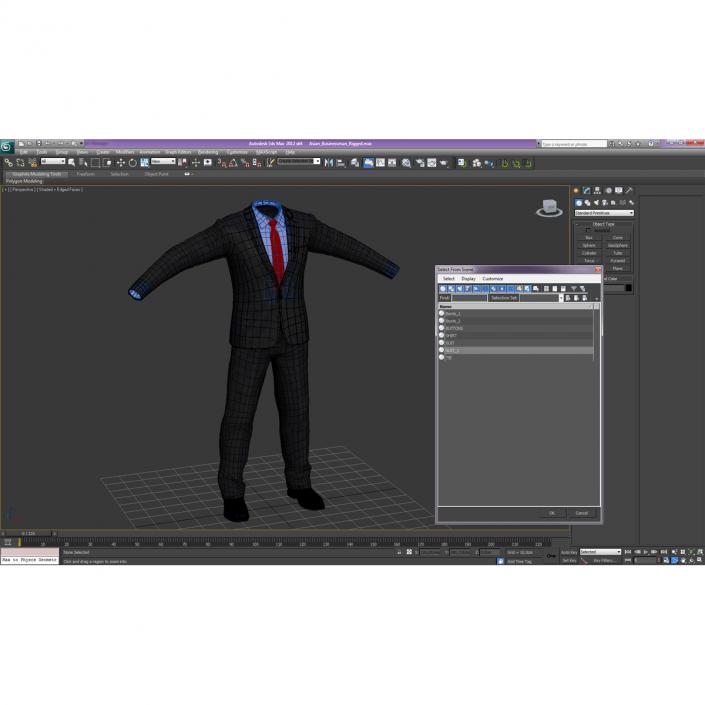 Suit 11 3D model