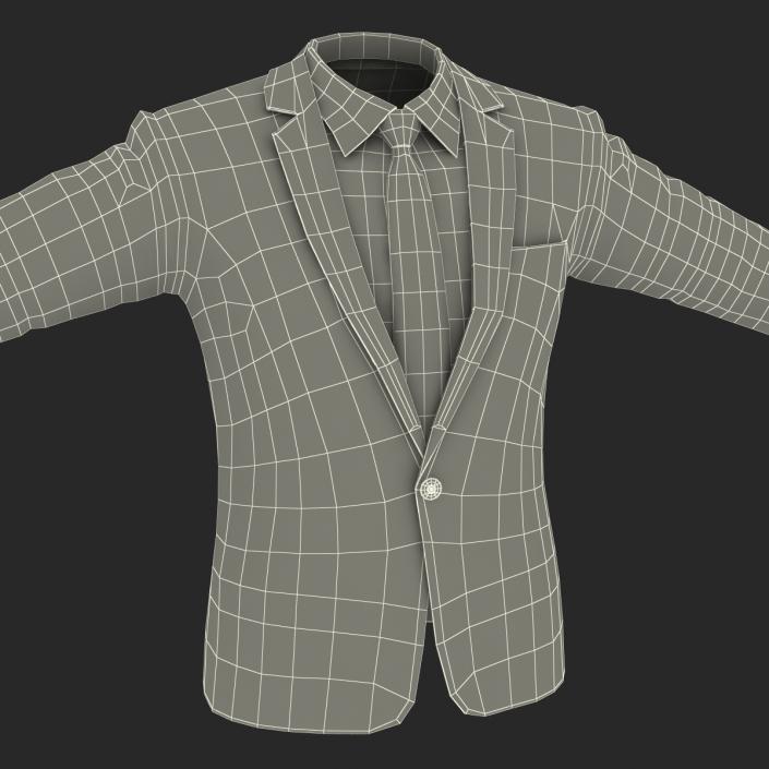 Suit Jacket 10 3D model