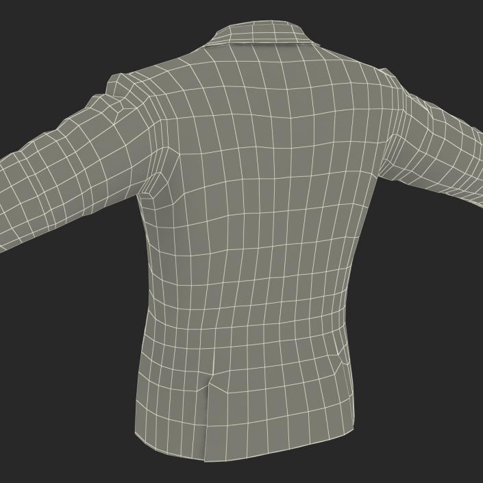 Suit Jacket 10 3D model