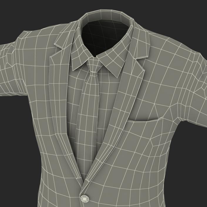 Suit Jacket 10 3D model