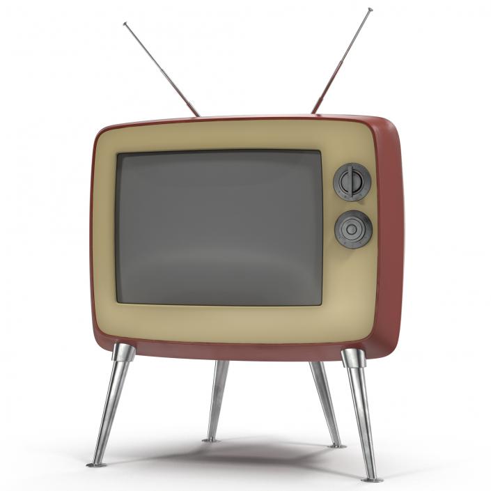 3D model Retro TV 3