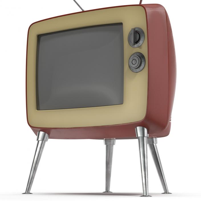 3D model Retro TV 3