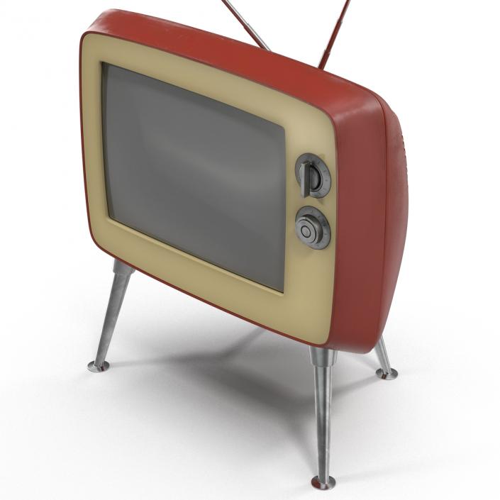 3D model Retro TV 3