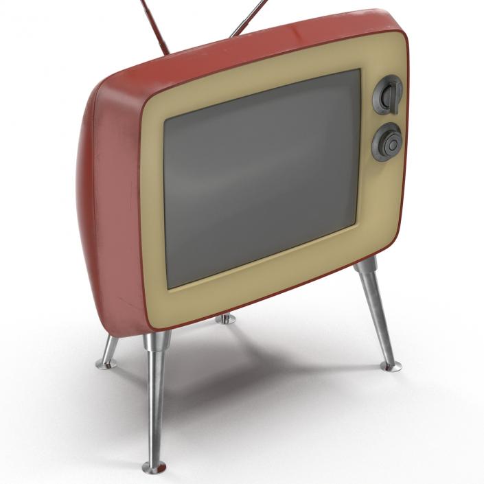 3D model Retro TV 3