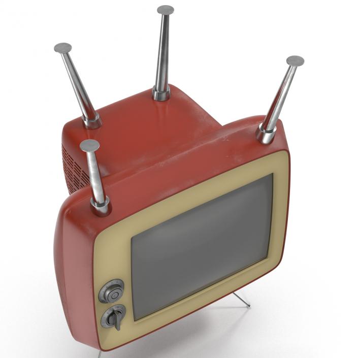 3D model Retro TV 3