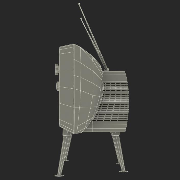 3D model Retro TV 3