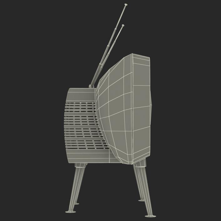 3D model Retro TV 3