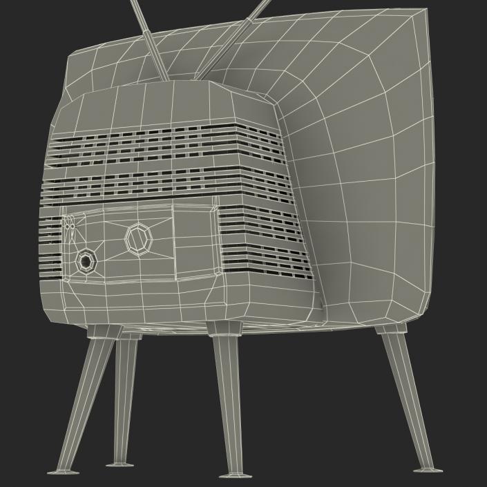 3D model Retro TV 3