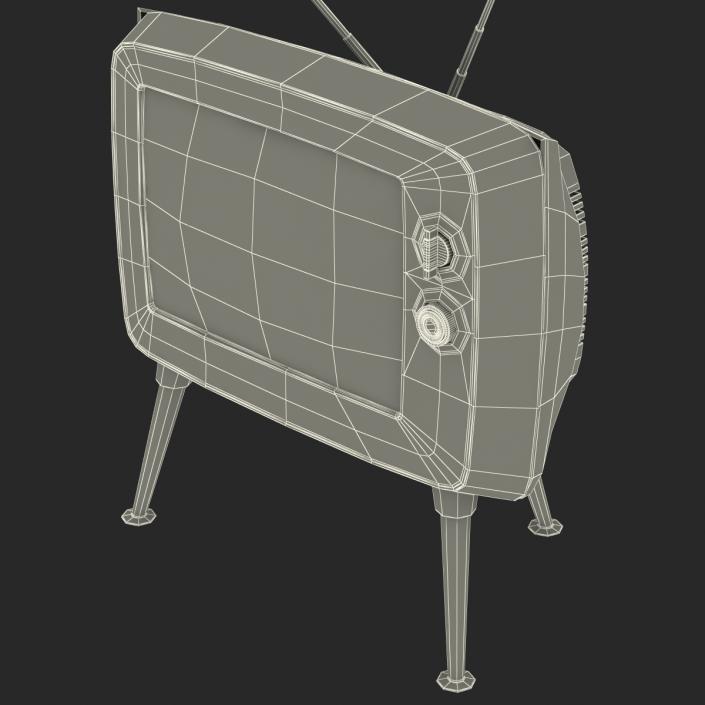 3D model Retro TV 3