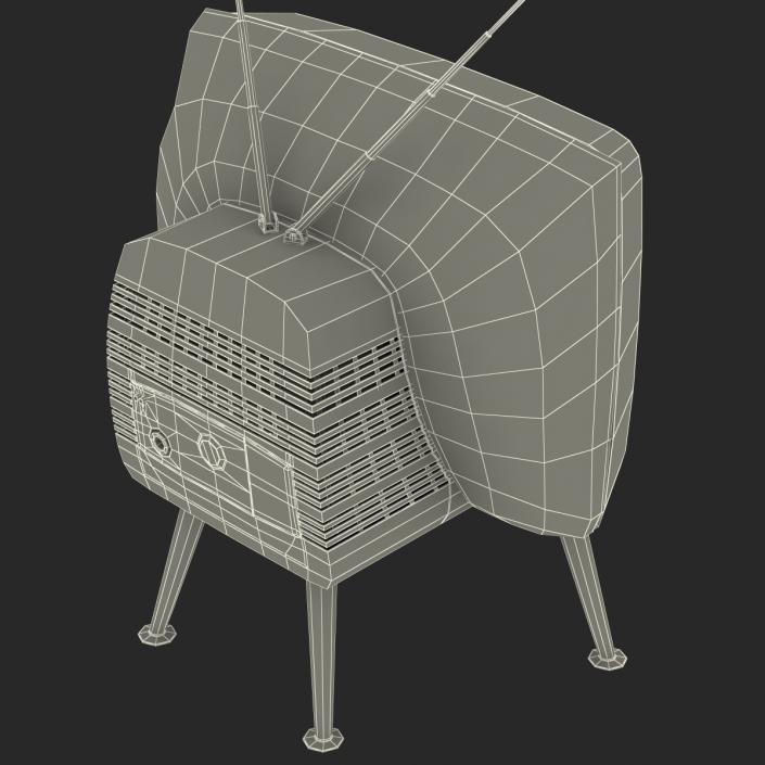 3D model Retro TV 3