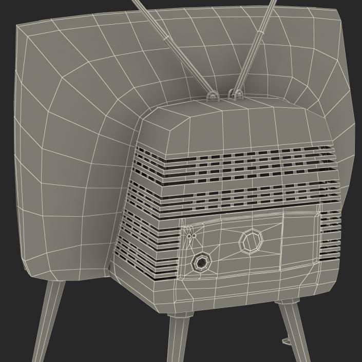 3D model Retro TV 3