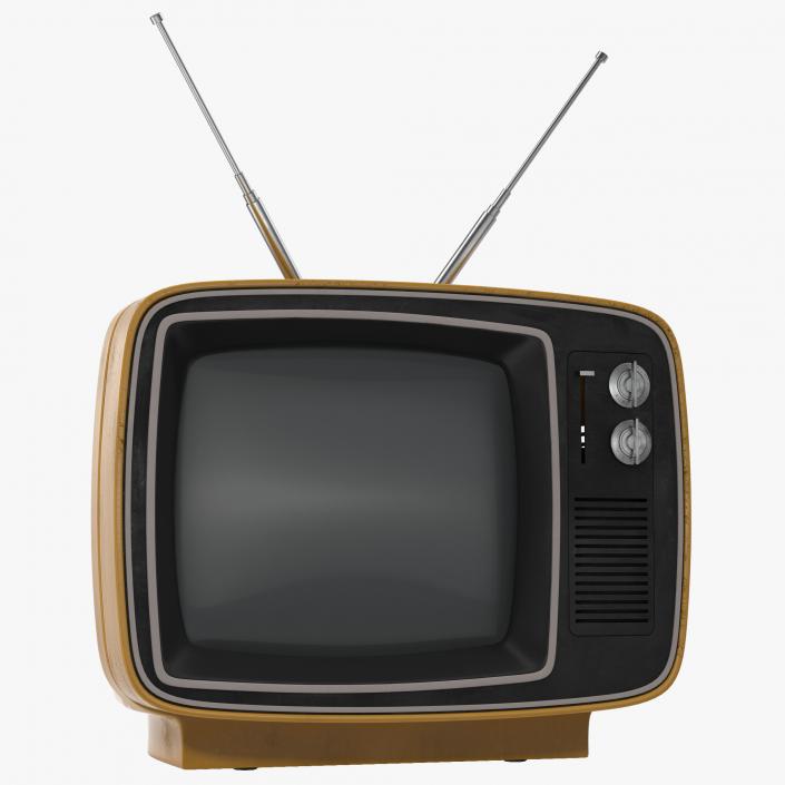 3D model Retro TV