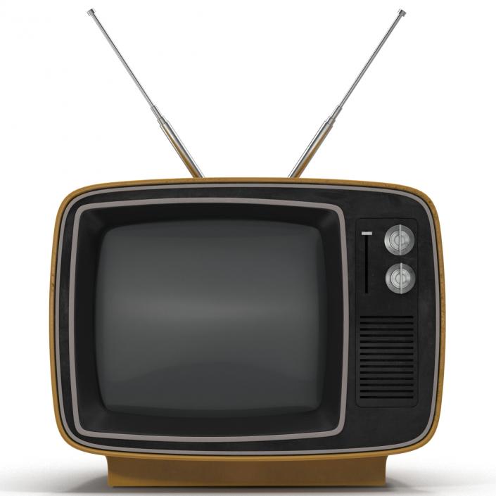 3D model Retro TV