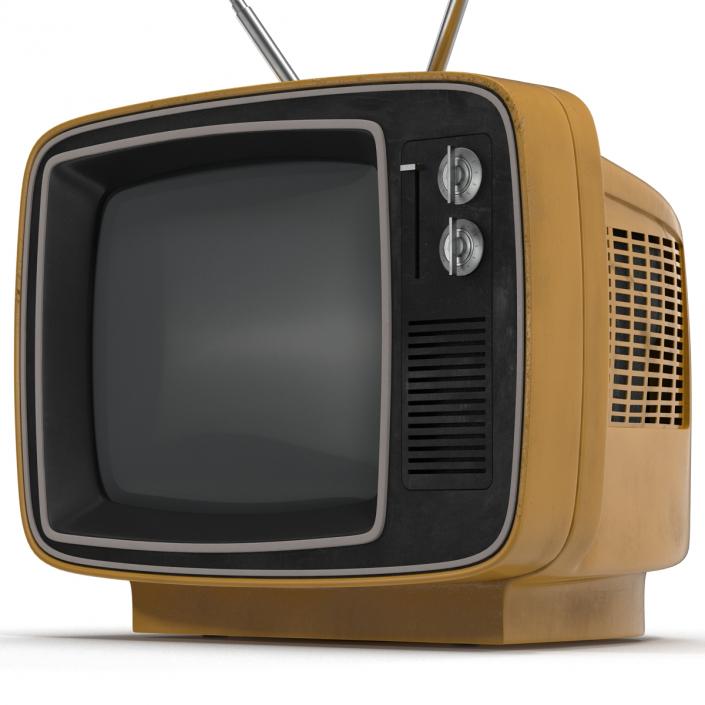 3D model Retro TV