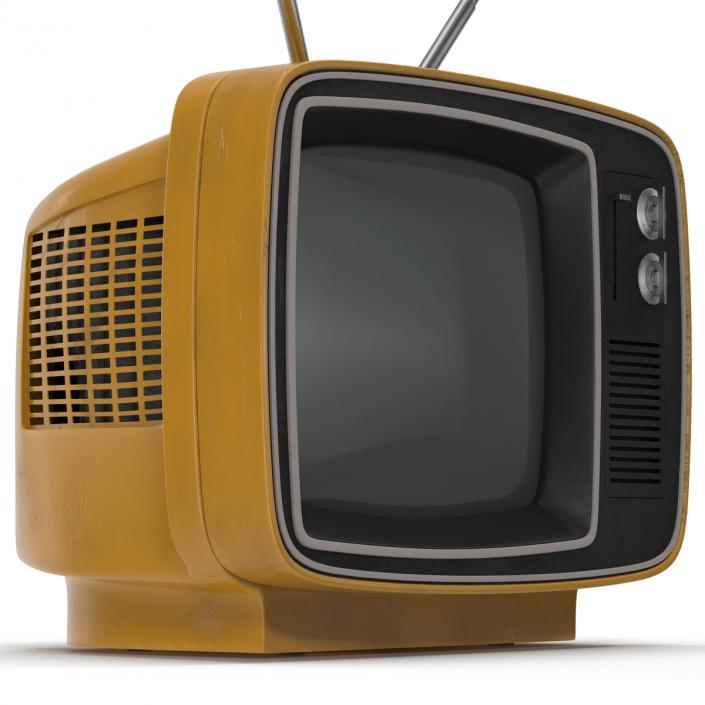 3D model Retro TV