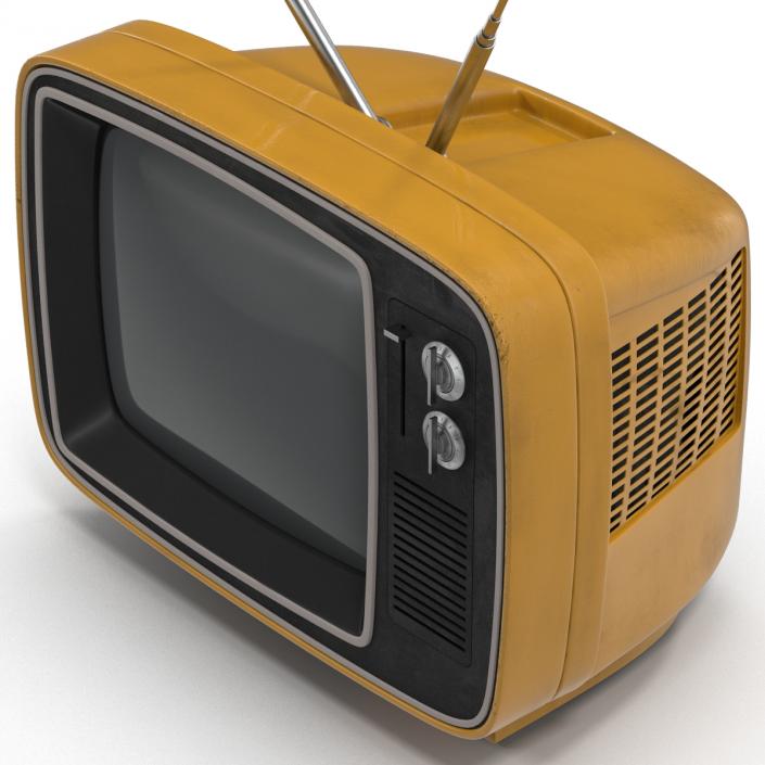 3D model Retro TV