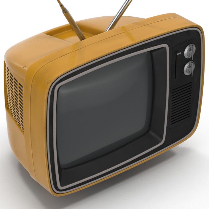 3D model Retro TV