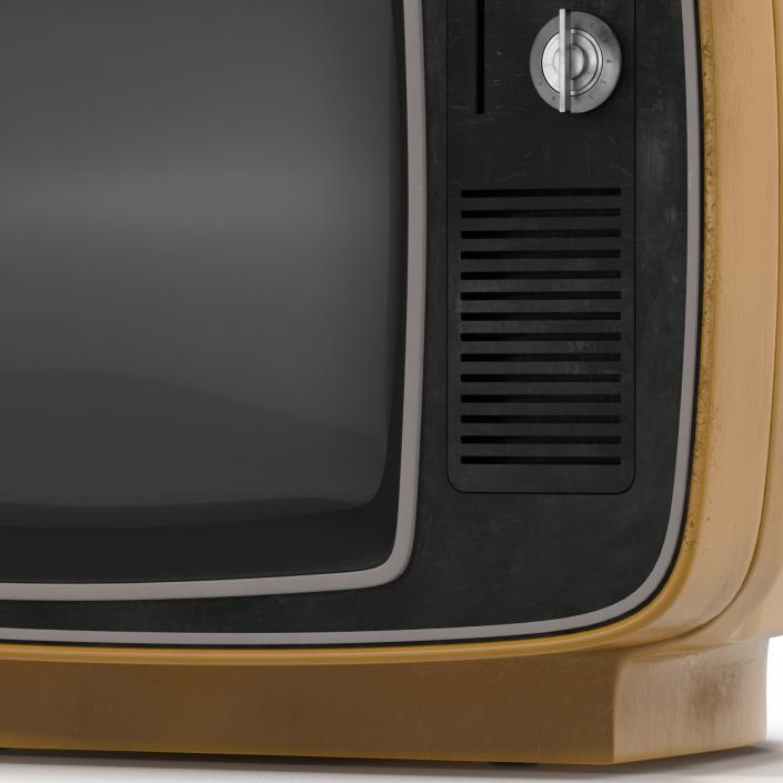 3D model Retro TV