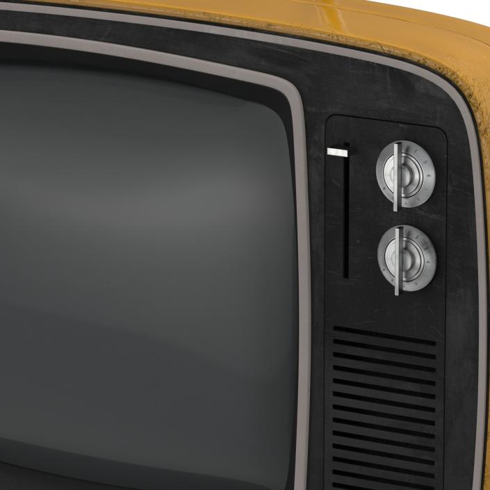 3D model Retro TV