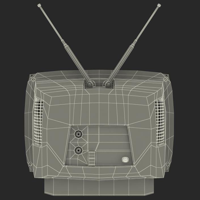 3D model Retro TV