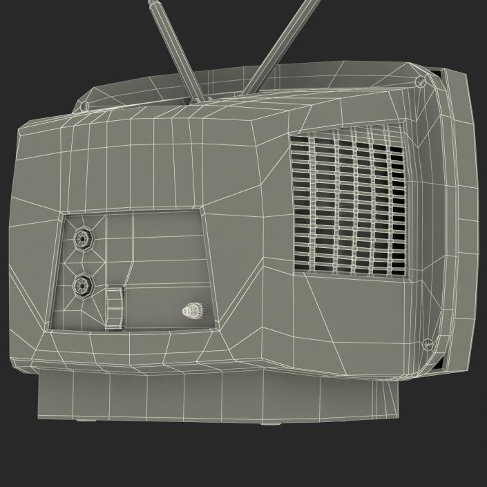 3D model Retro TV